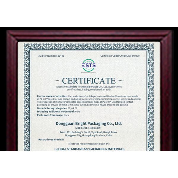 Recycled High Barrier Seafood Packaging Film with Zipper Closure