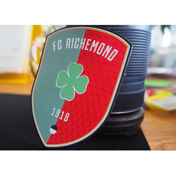 Degradable OEKO Heat Press Football Badges 8 Colorways TPU Badges