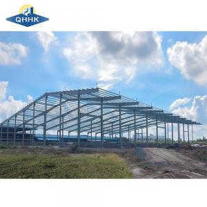 China Single Layer Warehouse Peb Structure Double Slope Frame Steel on sale