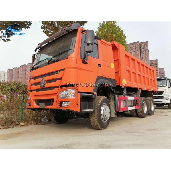 SINOTRUK HOWO 336HP Heavy Duty Dump Truck Right Hand Drive Cabin For Zambia