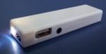 LED flashlight power bank Portable mobile power