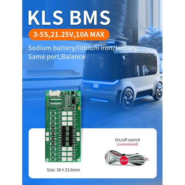 3s-5s 20a-30a Active Balancer BMS Lifepo4 Battery Bms Board For Electric Motorcycle