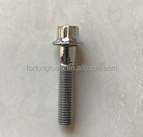 Sprint Car 12 PT BBS RS/RX Split Rim Bolts M7 x 32 Steel Bolts within Chrome-plated for ISO Standard