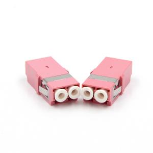 China OEM ODM FTTH Adapter LC Upc Multimode Om4 Duplex Coupler wholesale