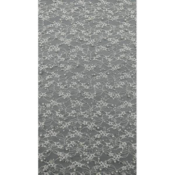 Luxary Beaded Embroidery Lace Fabric Durable and Elegant Lace Embroidery Fabric Wedding Birthday Occasions Hight Quality Beaded Embroidery Lace