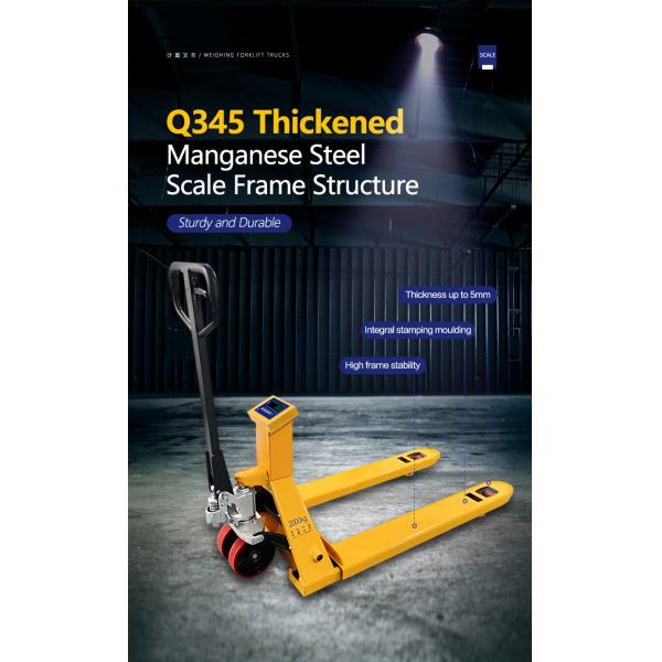 Lenient Fork Definition LED Display Muffin-Resistant Wheel Forklift Scale