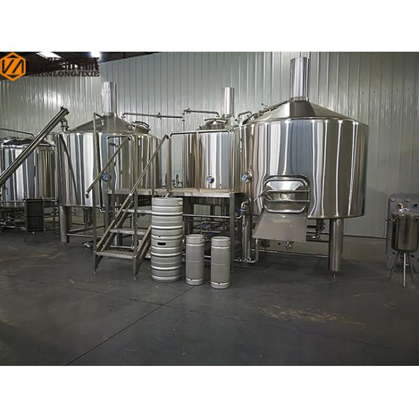 Economical Complete Automated Brewing System 3 Vessels Machine For Winery