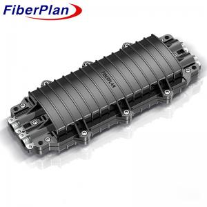 China 48 Core Aerial Fiber Optic Splice Closure For Duct / Direct Buried on sale