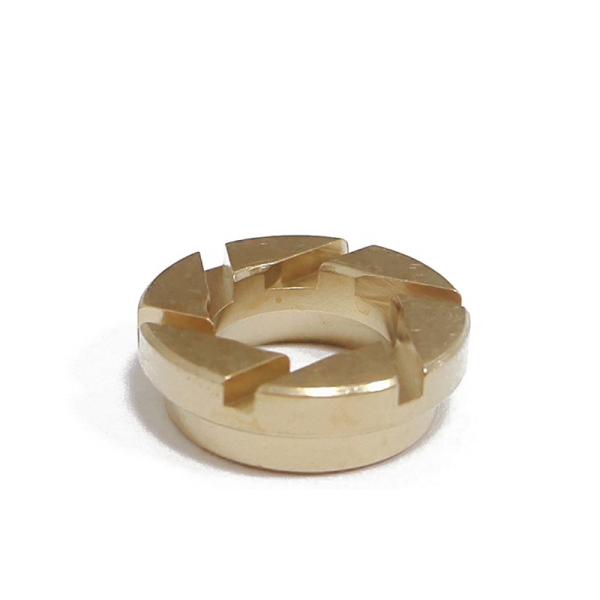 Copper Ring Gasket Pressure Foot Disk Insert Golden Color Long Operation Life