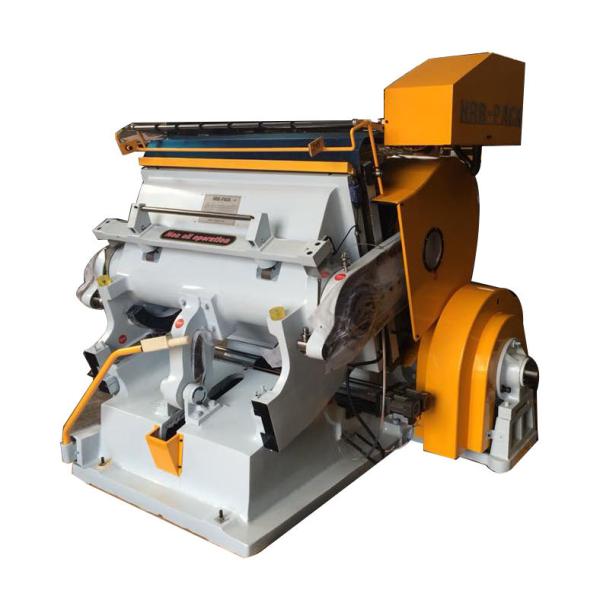 Semi Automatic Paper Board Die Cutting Machine , Manual Box Die Cutter ISO9001 Certified