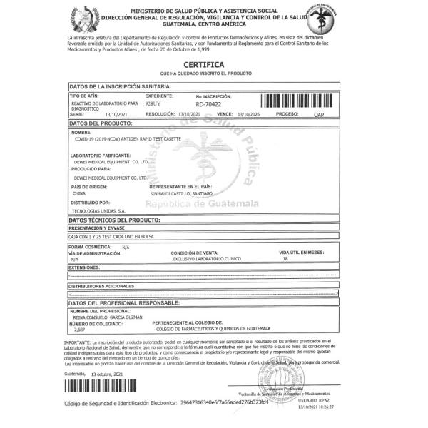 15 Mins Covid 19 Antigen Rapid Test Kit Nasal Oral Swab Home Use