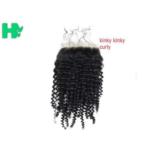Brazilian Human Hair Closure 4*4 Closure Extensions With baby hair For Women