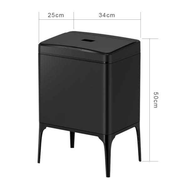 Portable Electronic Household Kitchen Induction Garbage Bin Automatic Sensor Mini Indoor Plastic Smart Trash Can