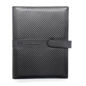 Minimalist Ring Binder Organizer Magnetic Snap Fastener For Notes / Calculations / Lists