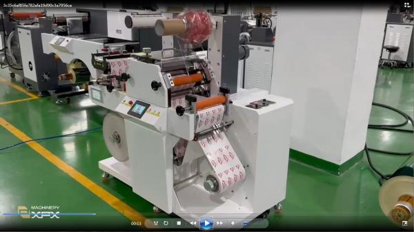 Quality 4 Kw Rotary Die Cutting Machine Efficient Operation Mode for sale