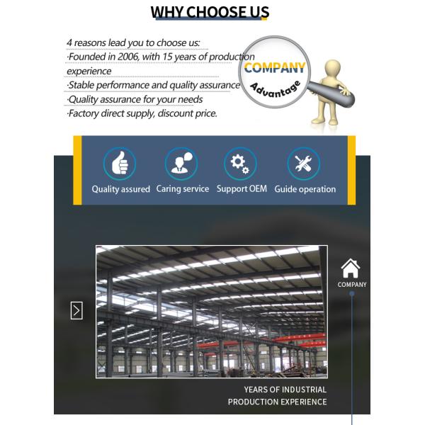 Light Steel Structure Building Workshop 50 Years Usage Quick Installation