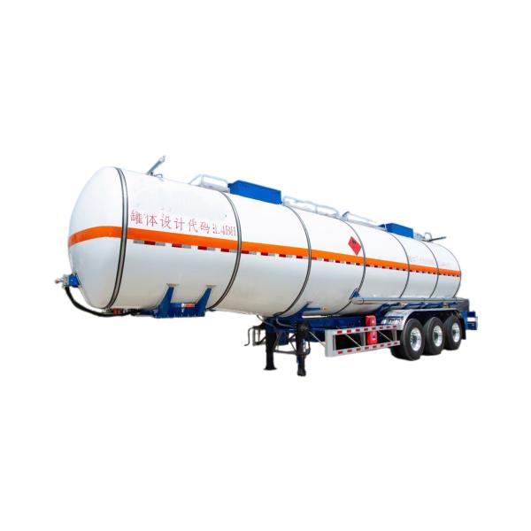 Quality Three-Axis Iron Oil Tank Truck Semi-Trailer Trailer Trailer with Max Payload 30000 kg for sale