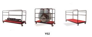 China GLASS Table base ransport vehicle USED FOR carteen and dinner room in hotel (Y02) wholesale
