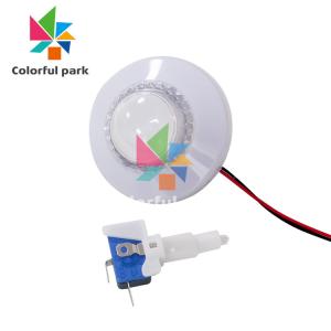 China Led Flashing Illuminated Arcade Push Button For Kids Claw Machine wholesale