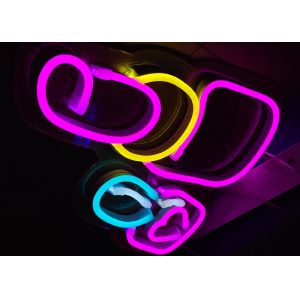 lipstick neon sign Cosmetics store channel letters, signboards, logos,