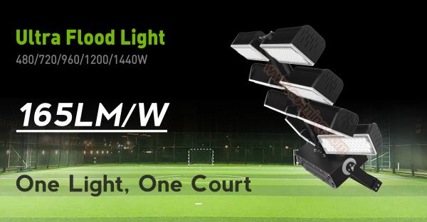 118800LM 720w IP66 Waterproof LED Flood Lights For Stadium