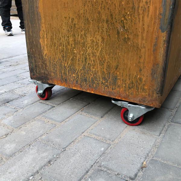 1330mm Corten Steel BBQ Grill CE Wood Burning Bbq Grill Camping