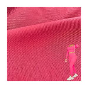 China 170-240gsm Spandex Fabric Custom Women Yoga Pants Clothes Textile Eco-Friendly Knitted Clothing Waterproof Fabric wholesale