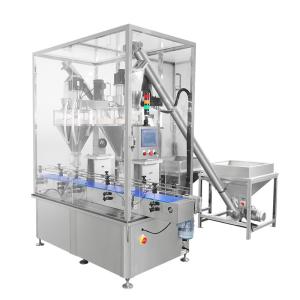 China Linear Double Head Automatic Powder Filling Machine Stainless Steel on sale