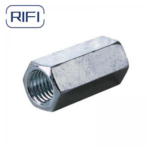 China ISO All Threaded Rod Coupler Fitting Metal Stud Rod Connector Coupling wholesale