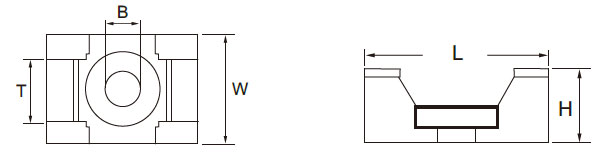 20.jpg Saddle Mount Industrial Cable Ties Wire Organizer Holder Nylon Electrical Light Weight