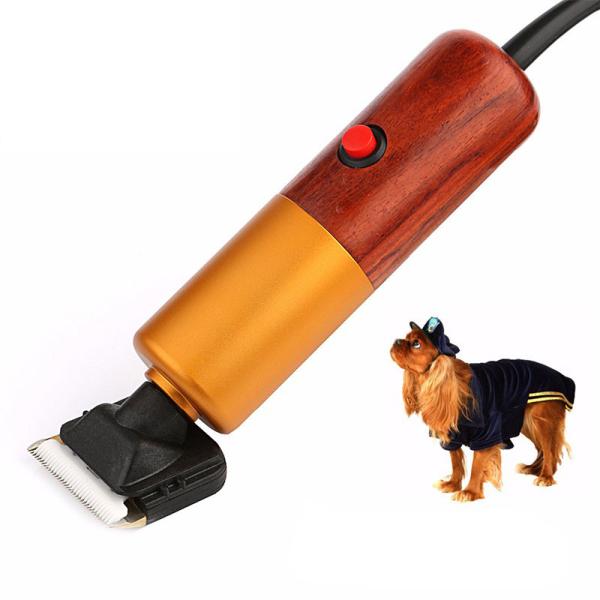 Quality High Power Pet Hair Clippers & Trimmers High Density Red Wood Material Not Cracking for sale