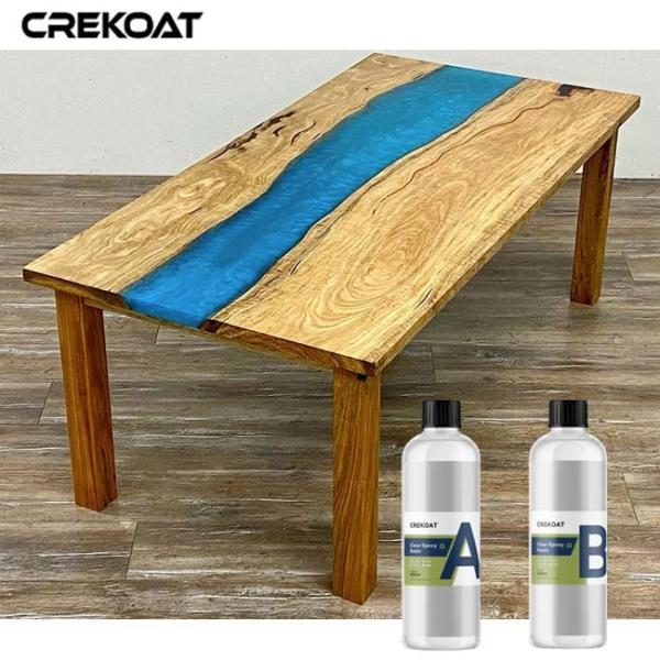 Quality Casting Clear Epoxy Resin Glue For Tabletops Bar Surfaces Wood Finishes for sale