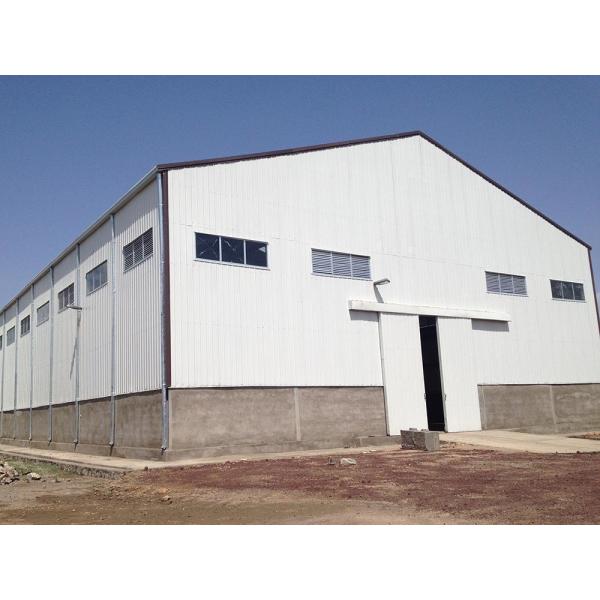 Q345 Modular Steel Structures , Industrial Steel Frame Buildings