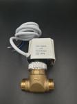 China Small Size Hot Water Coil Motorized Valve Slim Type Electric Heating Valve DN15 / DN20 wholesale