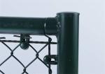 Chain Link Wire Mesh Fence Corrosion Resistant Plus Razor Wire Mesh Fencing