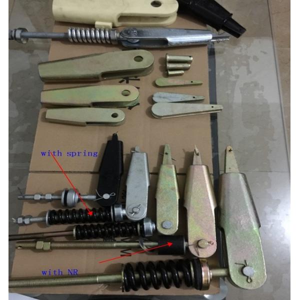 Ductile Iron Material Wire Rope Attachments DIN 15315 Elevator Rope Wedge Socket