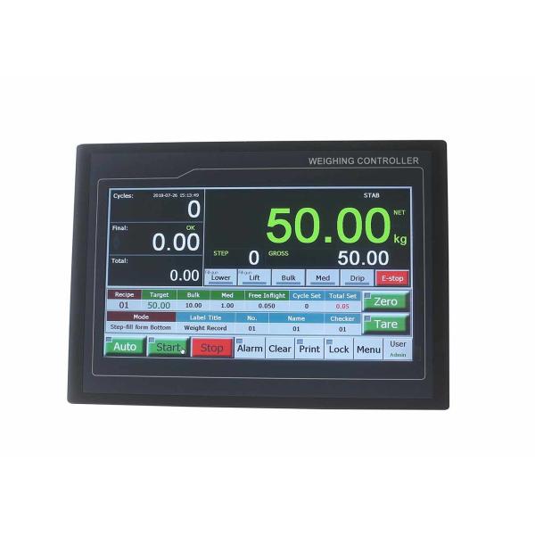 Weighing Scale Indicator / TFT Touch Screen Controller For Ration Filling