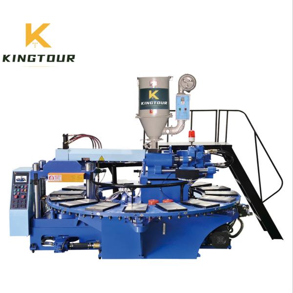 Rotary Shoe Sole Making Machine PVC / TPR / TPU / TR Shoe Sole Molding Machine