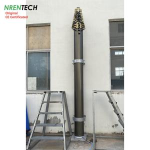 30m lockable pneumatic telescopic mast 300kg payloads-5.5m closed height-for antenna