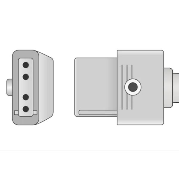 P01733 PVC Disposable IBP Transducer Durable With Utah Connector