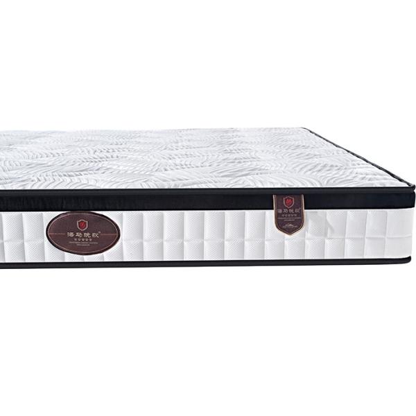 Low Resilience Double Memory Foam Spring Mattress Fabric Hypoallergenic Anti Mite