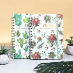 Custom Spiral Hardcover Notebook A5 Lined Dot-Grid Embossed