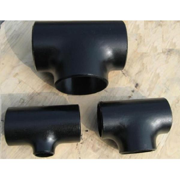 Std Thickness Seamless Pipe Fitting Cs Equal Tee Dn100 Size