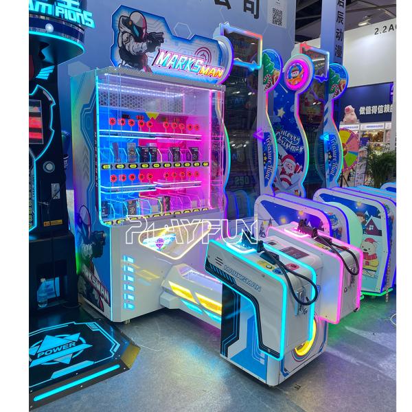 Arcade Game Room Machine Family Entertainment Center Fast Gun Shooting Marks Man Blind Box Gift Prize Game Machine