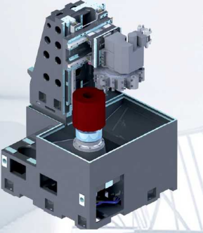 V2C V2S High Accuracy Vertical CNC Lathes Horizontal 8 stations High Speed