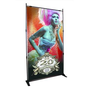 China Step Repeat Backdrop Adjustable Banner Stands Display System Telescopic Wall wholesale