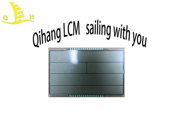 Quality Customize Graphics Module Monochrome 7 Segment Display Panel for sale
