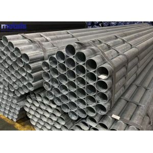 Round Gi Pipe Scaffolding Tubes Bs1139 6 Inch Galvanized Steel Pipe