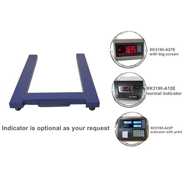 4mm Carbon Steel Portable Mobile Cattle Weighing Scale