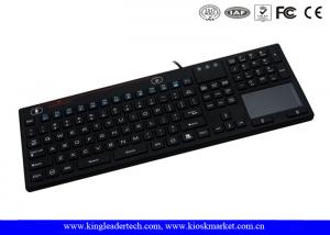 China Backlight 106 Keys Waterproof Silicone USB Keyboard Lightweight wholesale